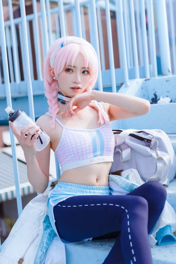 Kitaro绮太郎cosplay碧蓝航线 蓝毒